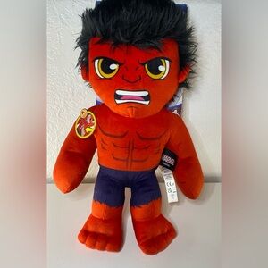 Marvel (Brave New World) Plush Talkers Red Hulk 11.75-Inch Plush with Sound New